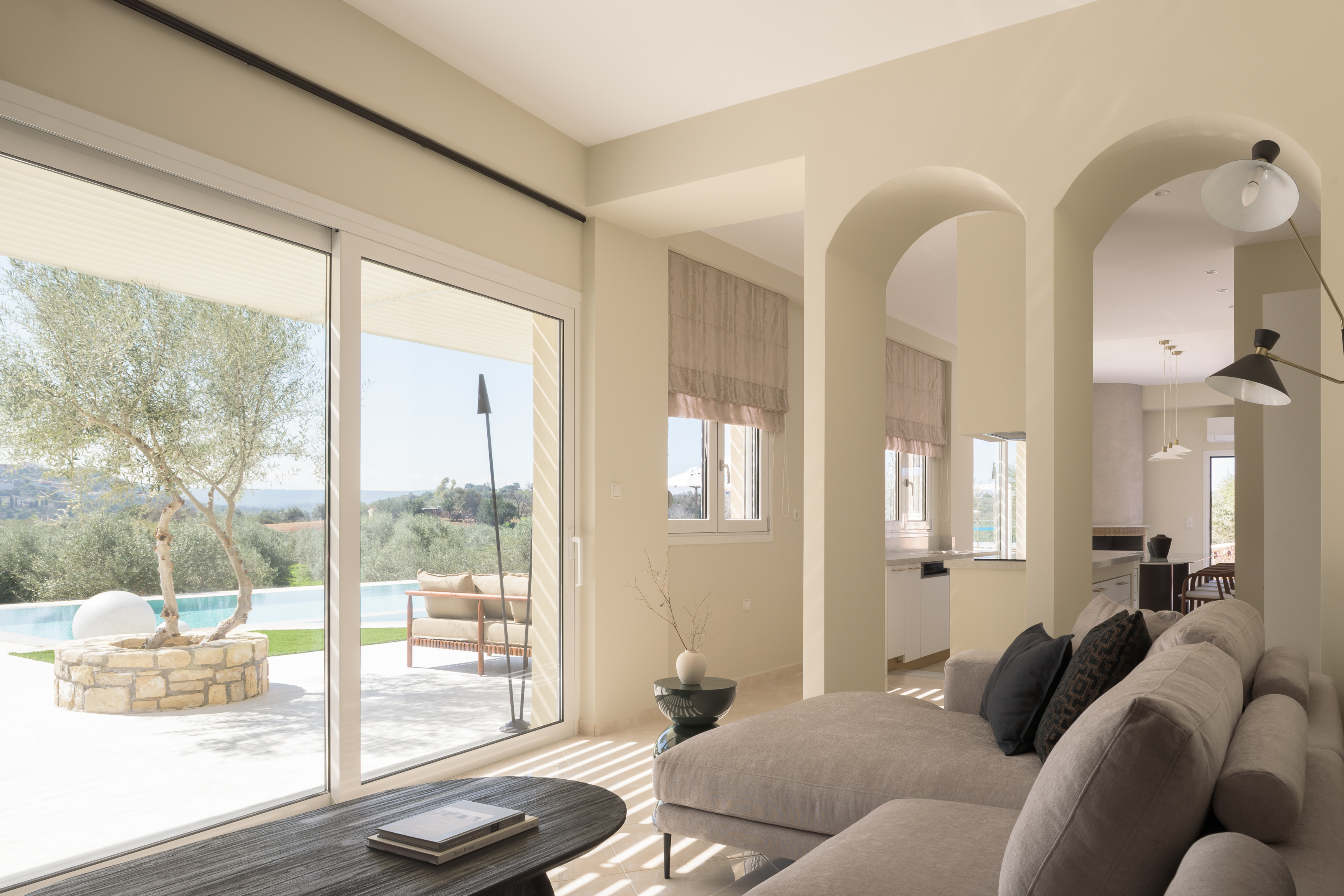 Relax in the stylish and comfortable living room.