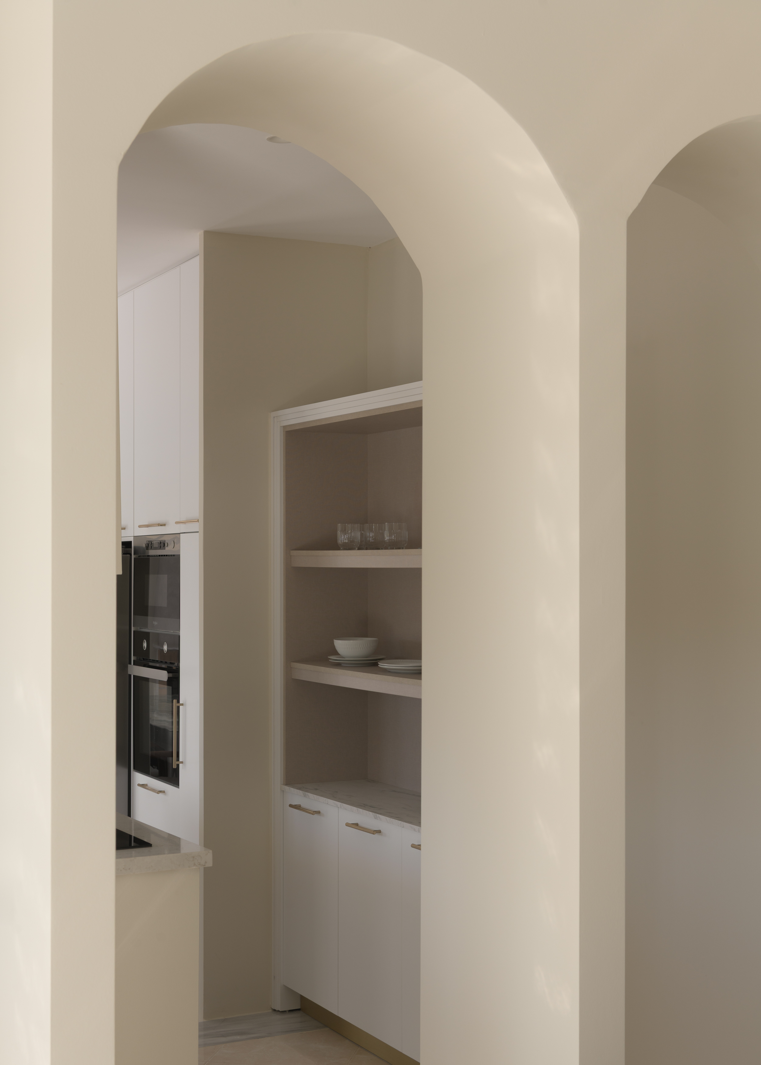 Gourmet delights await in the fully equipped kitchen.