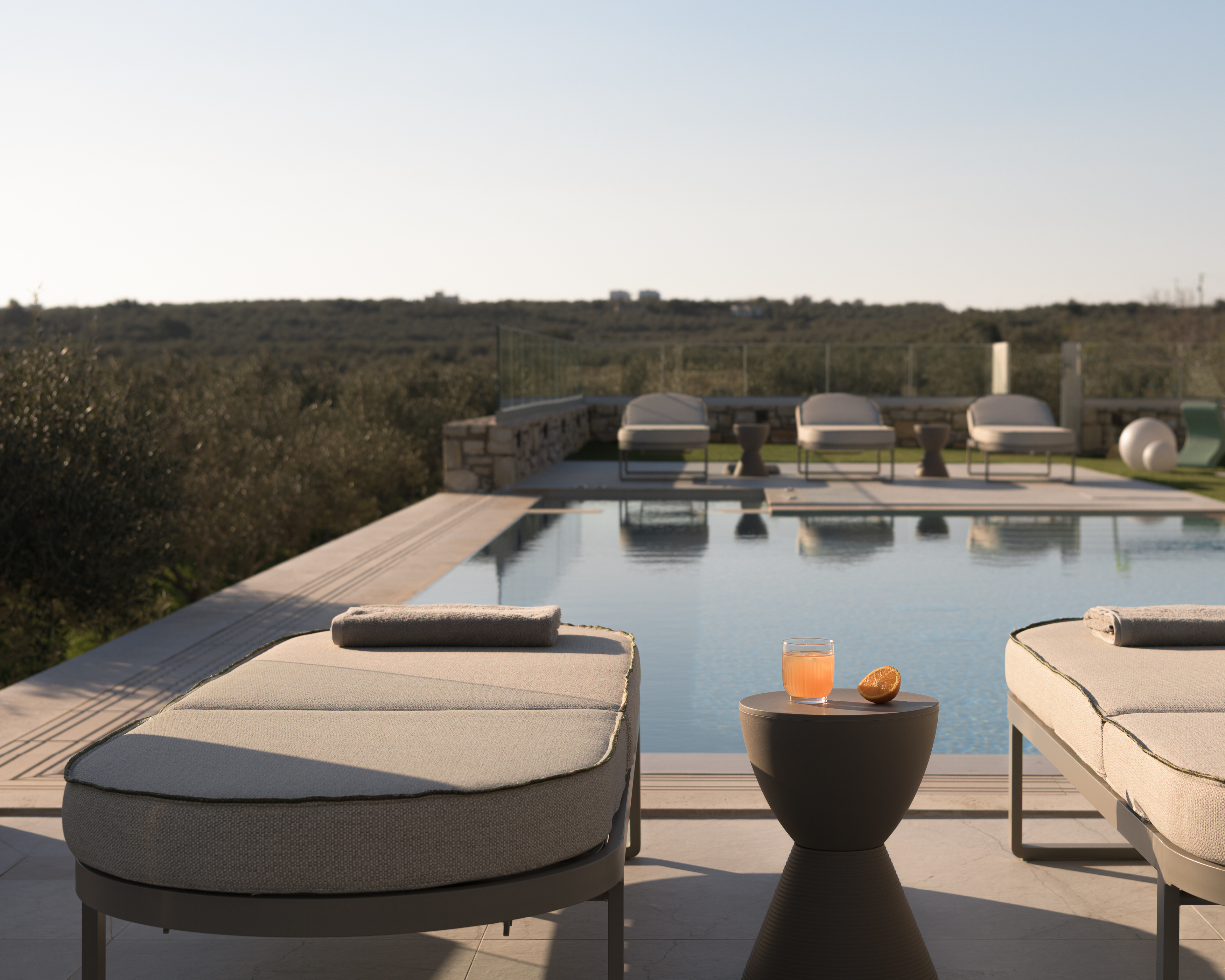 Sit back and relax with a cocktail in hand.